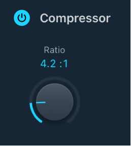 Figure. Commandes Fuzz-Wah Compressor.