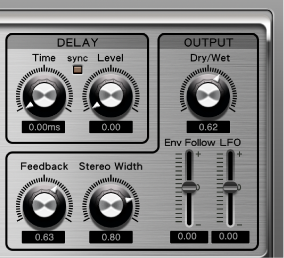 Abbildung. Parameter für Ringshifter Output