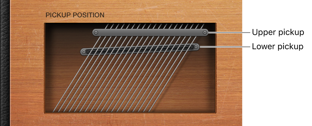 Figure. Vintage Clav Pickup parameters.