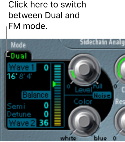 Figure. Oscillator parameters.