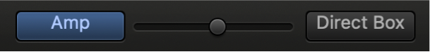 Bass Amp Designer Blend slider