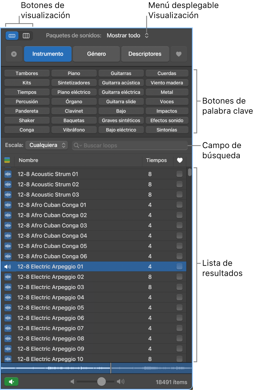 Explorador de loops.