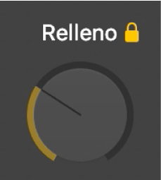 Potenciómetro Relleno.