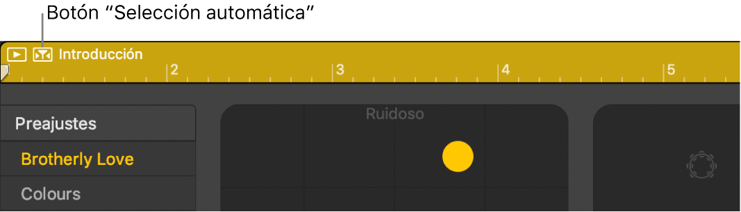 Botón “Selección automática de drummer”