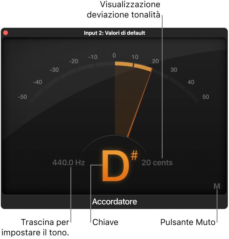 Accordatore plug-in.