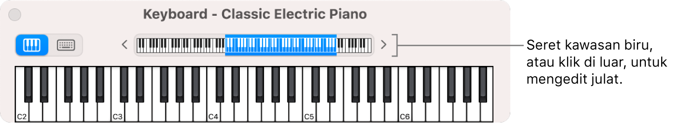 Keyboard atas skrin.