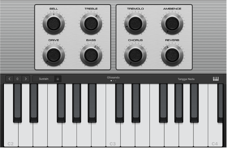 Gambar. Instrumen Sentuh Keyboard.