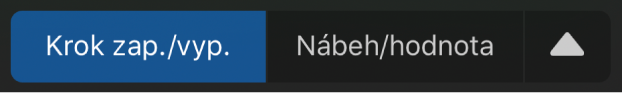 Selektor Režim úprav.