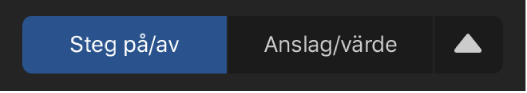 Redigeringslägesväljare.