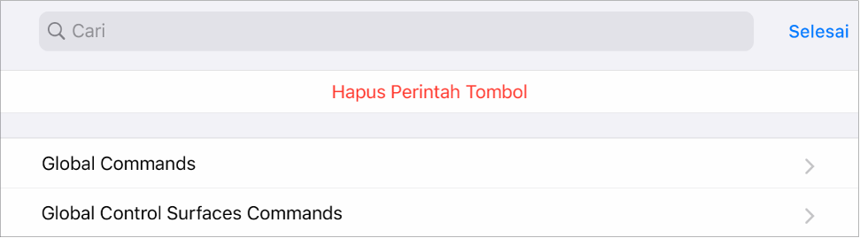 Gambar. Lembar Perintah Tombol.