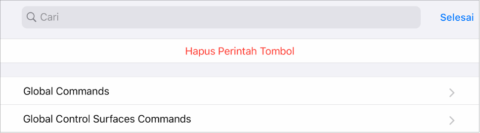 Gambar. Lembar Perintah Tombol.