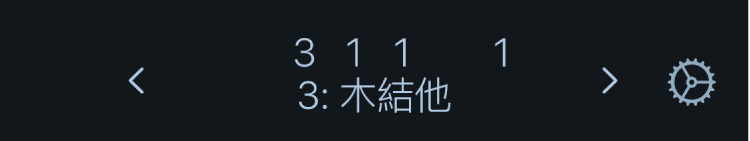 圖表。控制列。