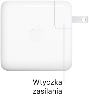 Zasilacz USB-C (70 W).