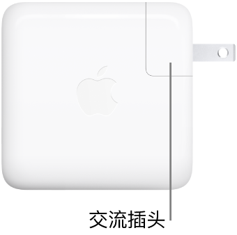 70W USB-C 电源适配器。