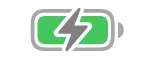 L’icône Batterie en charge