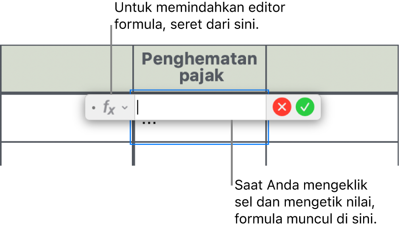 Editor Formula.