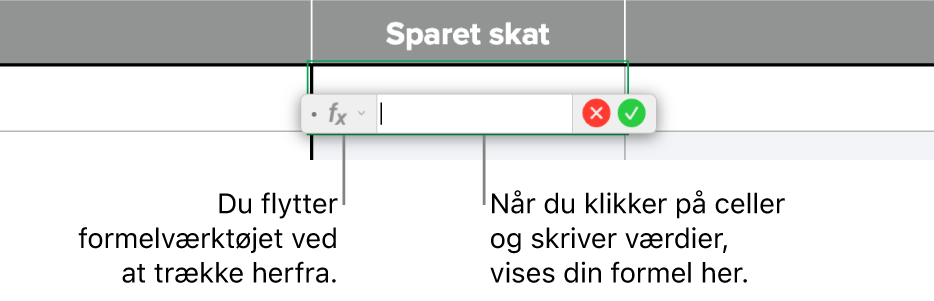 Formelværktøjet.