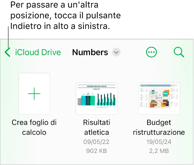 Il gestore documenti per iPhone.