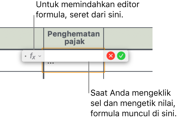 Editor Formula.