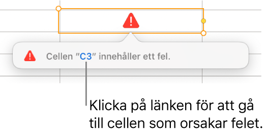 En cellfelslänk.