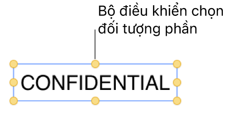 Đối tượng với các bộ điều khiển chọn.