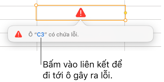 Liên kết lỗi ô.