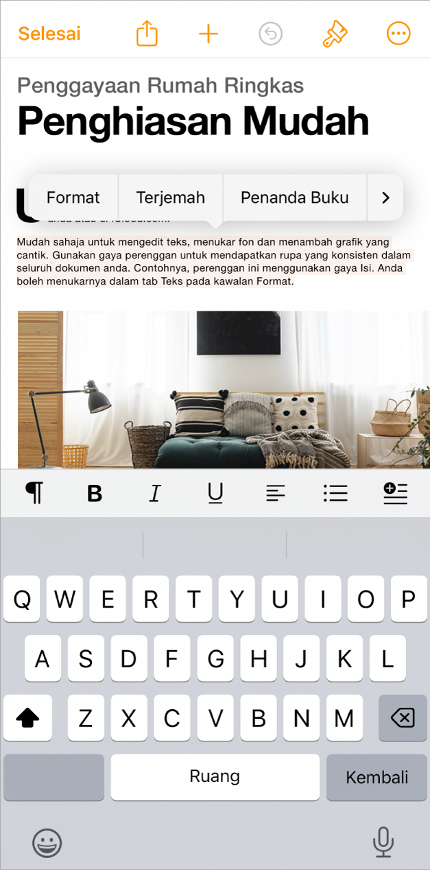 Dalam dokumen terbuka, teks ruang letak templat yang dipilih.