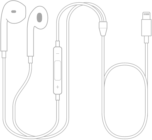 Apple earphones lightning cable sale