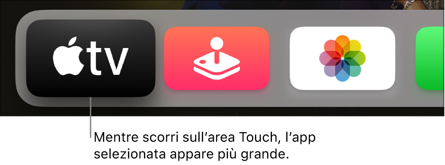 App evidenziata sulla schermata Home