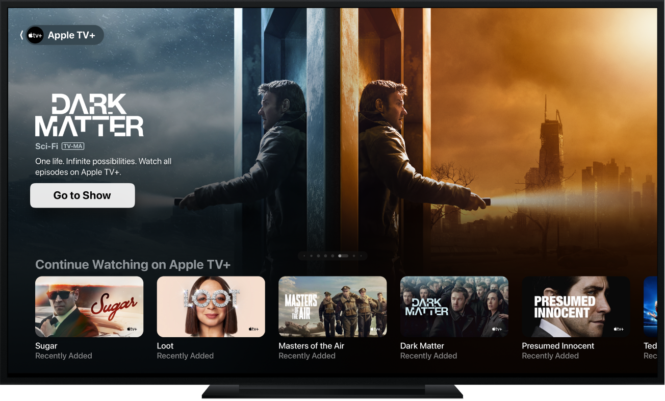 „Apple TV“ rodoma programa „Apple TV“