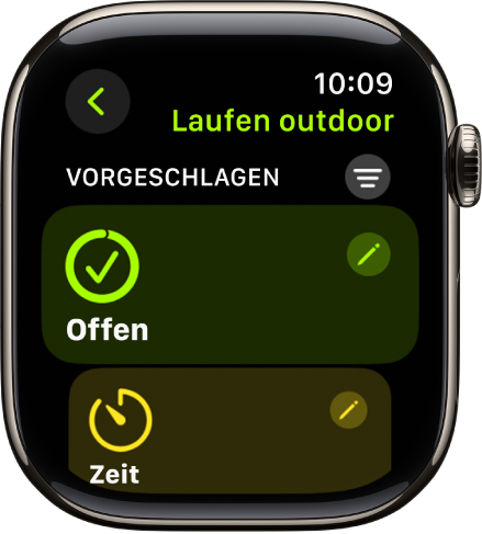 Einfuhrung in die App Training auf der Apple Watch Apple Support DE