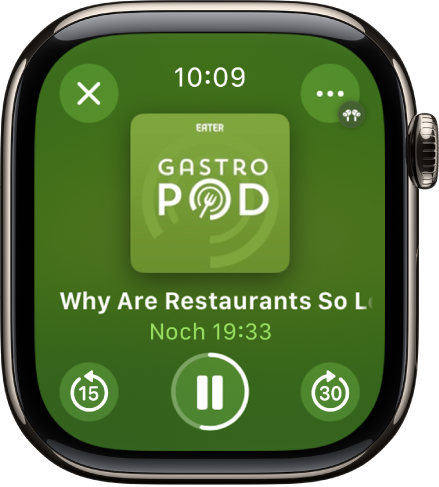 Wiedergeben von Podcasts auf der Apple Watch Apple Support DE