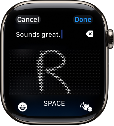 Enter text on Apple Watch Apple Support