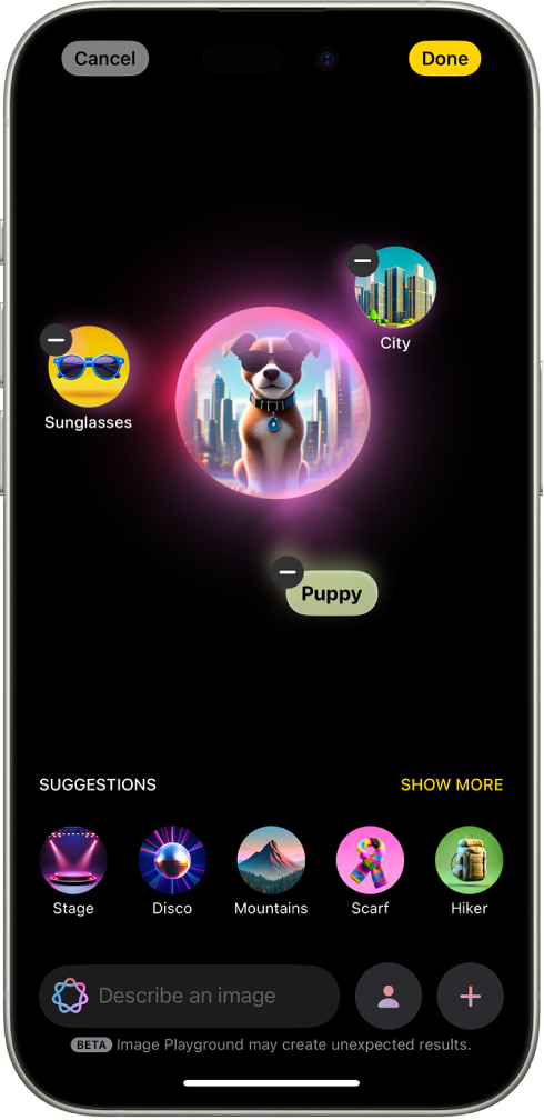Create Original Images With Image Playground On IPhone Apple Support
