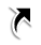 Curved arrow cursor