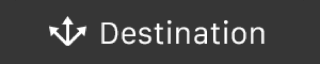 Taste „Neues Ziel“ in der Touch Bar