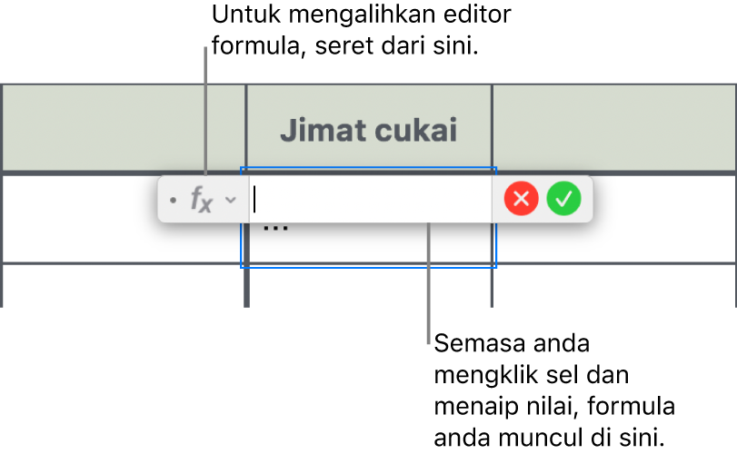 Editor Formula.