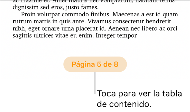Un documento abierto con el recuento de páginas “3 de 3” en la parte inferior central de la pantalla.