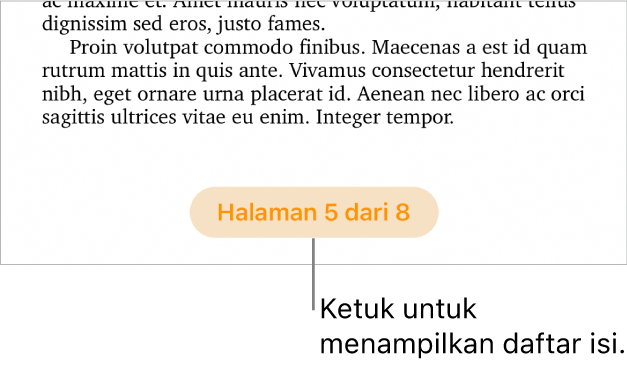 Dokumen terbuka dengan jumlah halaman “3 dari 3” di tengah bawah layar.