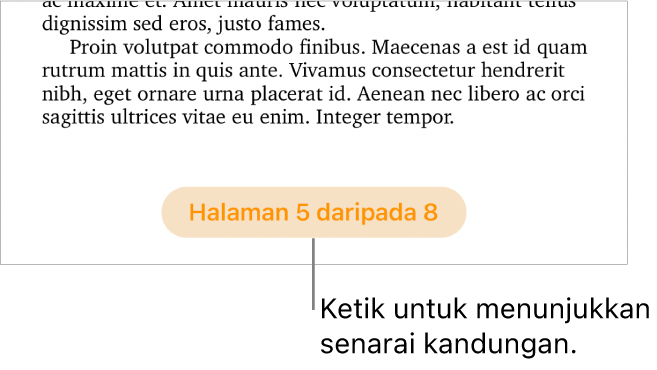 Dokumen terbuka dengan kiraan halaman “3 daripada 3” di bahagian tengah bawah skrin.