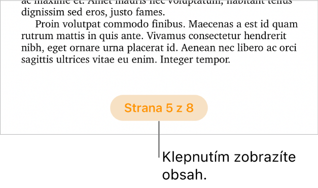 Otvorený dokument s počtom strán „3 z 3“ v strednej dolnej časti obrazovky.