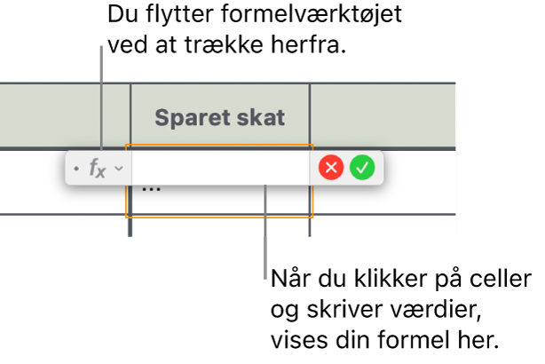 Formelværktøjet.