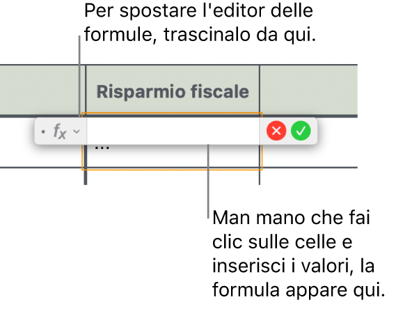L’Editor formule.
