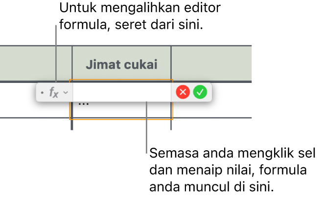 Editor Formula.