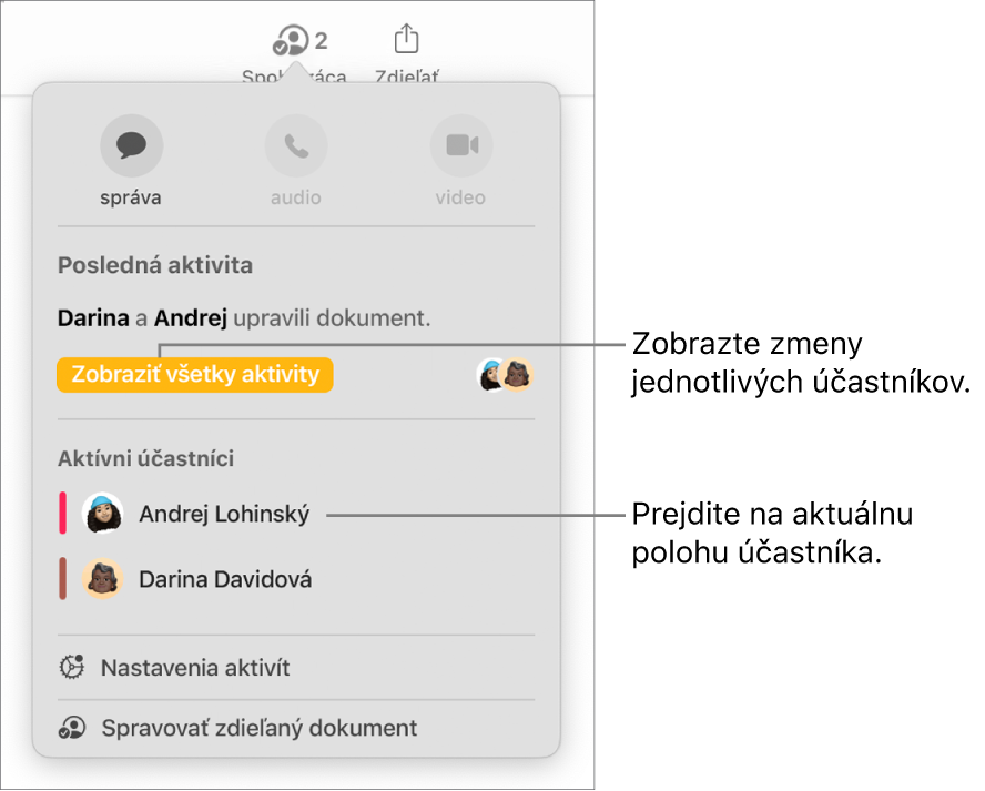Menu spolupráce s uvedenými dvomi aktuálnymi účastníkmi.
