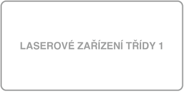 symbol laserového produktu třídy 1