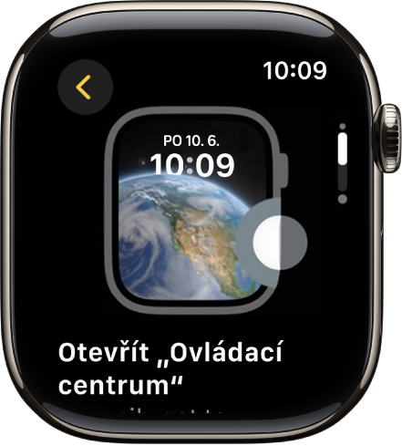 Tip, jak otevřít Ovládací centrum.