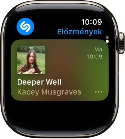 Dalok, amelyek a Zenefelismerés funkcióval lettek korábban beazonosítva.