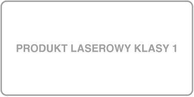 Symbol urządzenia laserowego klasy 1