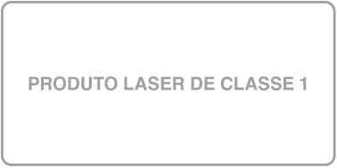 o símbolo de produto Laser de Classe 1